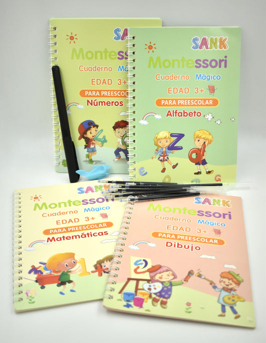 Libro de caligrafia Montessori